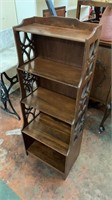 Vintage Wood Bookcase