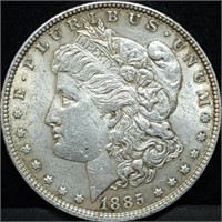 1885 Morgan Silver Dollar BU