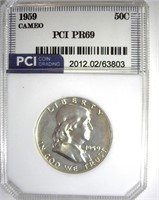 1959 Franklin PR69 CAM LISTS $12500