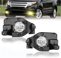 Fog Light Compatible with 2013 2014 2015 Ford Expl