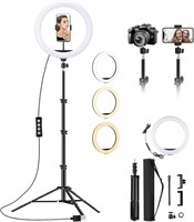 12 inch Ring Light with Tripod Stand & Phone Hold