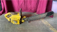 Vintage chain saw