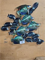 metal fish wall art