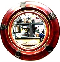 Large Decorative Round Wall Mirror