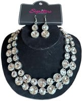 Zi Collection Necklace and Earrings Set