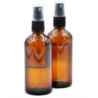 Glass Spray Bottles, 3.38oz 100 ml Amber Glass