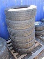 (6) 225/70R19.5 Tires