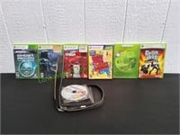 Xbox 360 Games & Zip Disc Case