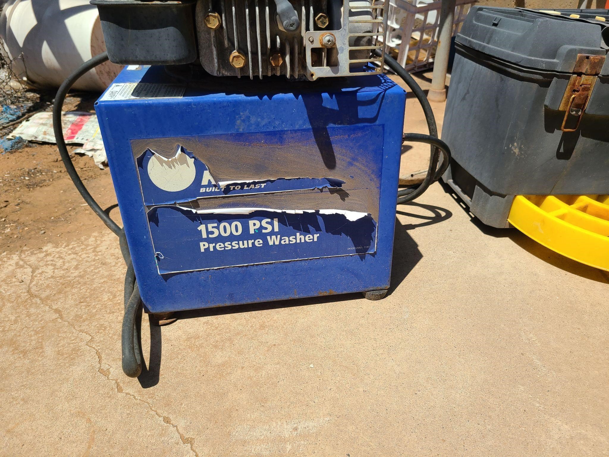 Tool Boxes, Power Washer, Stand