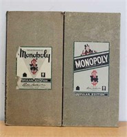 Vintage Monopoly Game Boards