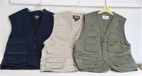 3 Tactical Vests, Size XL