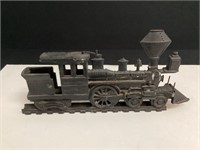 Cast Iron Railroad Engine Display