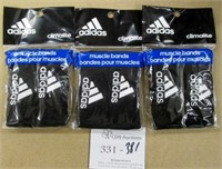 3 Pairs Adidas Climate Muscle Bands