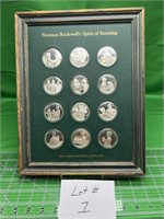 Sterling silver Boy Scouts Coins/ Medallions.