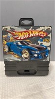 Hot wheels rollin 100 car case with no cars.