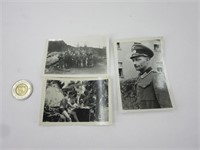 3 photos originales German War WWII, 2e guerre
