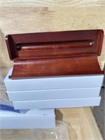 Hardwood Pen Cases (4), Redwood, new