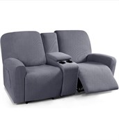 (New) Recliner Loveseat Cover with Middle Console