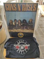 Vintage Guns N Roses t-shirt and Poster