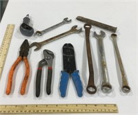 Tool lot w/wrenches