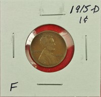 1915-D Lincoln Cent F