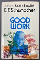 Vintage Book Good Work by EF Schumacher