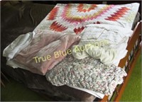 Twin Size Bedding & Rug