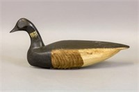 Brant Decoy by Unknown East Coast Carver, Hollow
