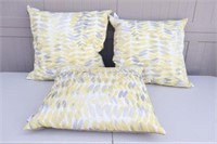 Set of Three Indoor / Outdoor Decorative Cushions