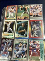 19 Mark McGwire Baseball Cards