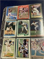 Rickey Henderson Baseball Cards