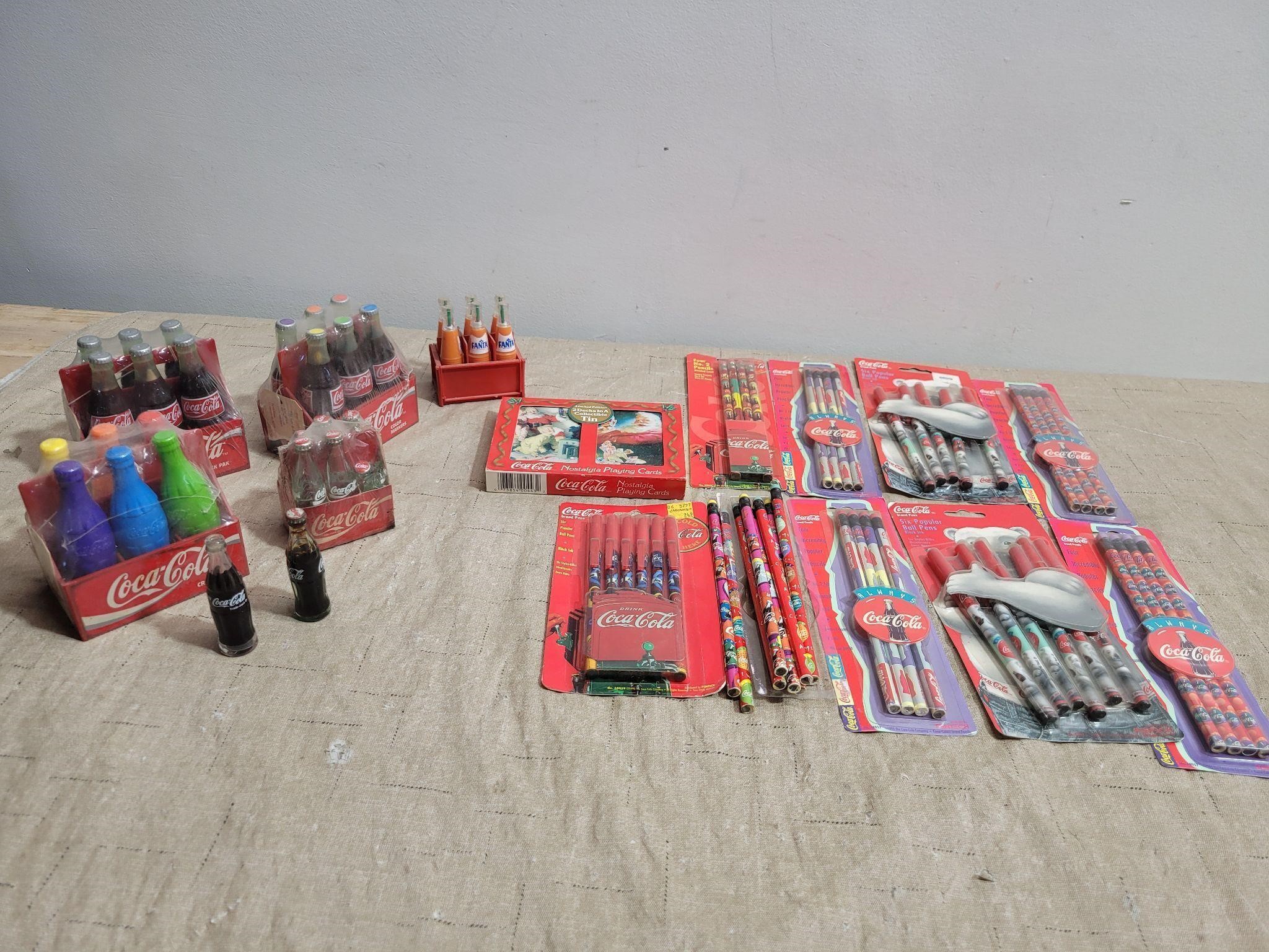 Coca-Cola Pen's, Pencils and Other Items