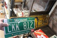 VINTAGE LICENSE TAGS