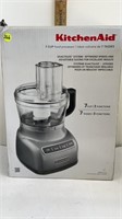 NEW KITCHEN AID 7CUP FOOD PROCESSOR IN BOX