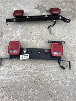 2 SETS BRAKE AND TURN LIGHTS W/ brackets