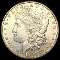 1891-S Morgan Silver Dollar UNCIRCULATED