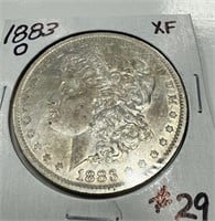 1883-O Morgan Dollar - XF