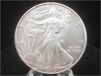 BU 2010 American Silver Eagle 1ozt. .999 Fine