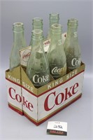 Coca Cola King Size Bottles W/ Case