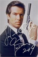 Autograph COA Pierce Brosnam Photo