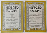 1930 & 1938 National Geographic Books