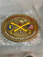 1st Squadron 6th Cavalry Belt Buckle