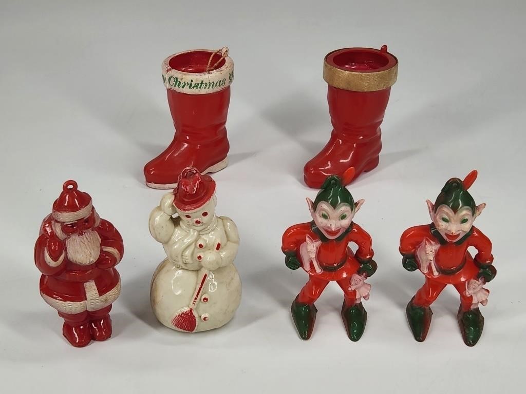 VINTAGE & ANTIQUE CHRISTMAS AUCTION - CERAMIC, ORNAMENTS