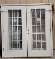 EXTERIOR 15 LIGHT FRENCH DOORS