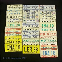Illinois License Plates 1970s 1980s (37)