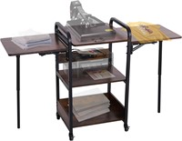 3-Tier Foldable Press Table  20' Rustic