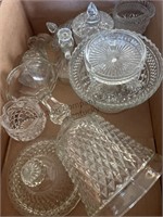 Crystal candy jars, curettes