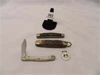 Pocket Knife Assortment; Kabar; Case; Bison;