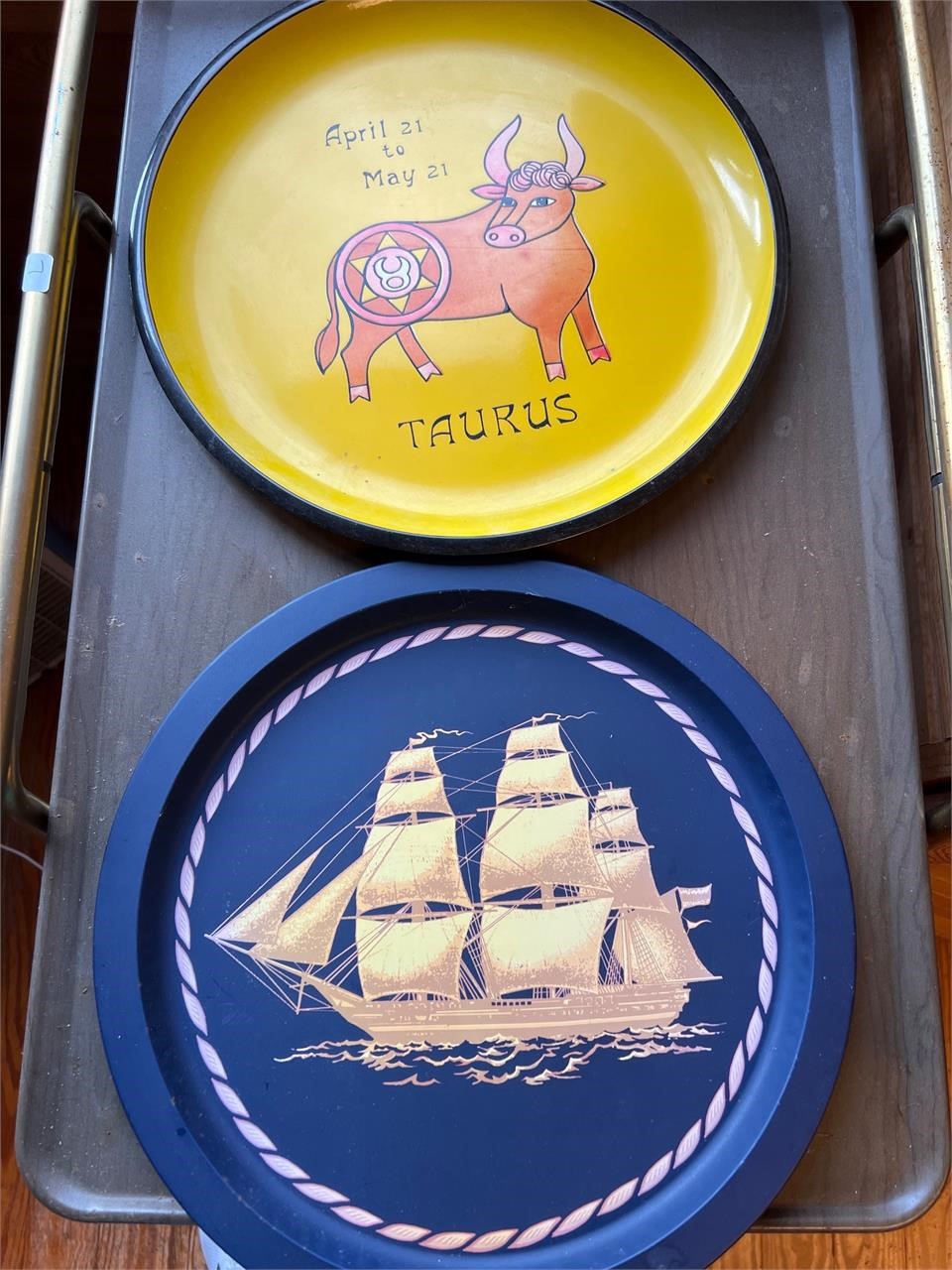 Vintage trays