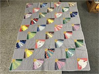 Handmade Quilt - 6.5' x 5'